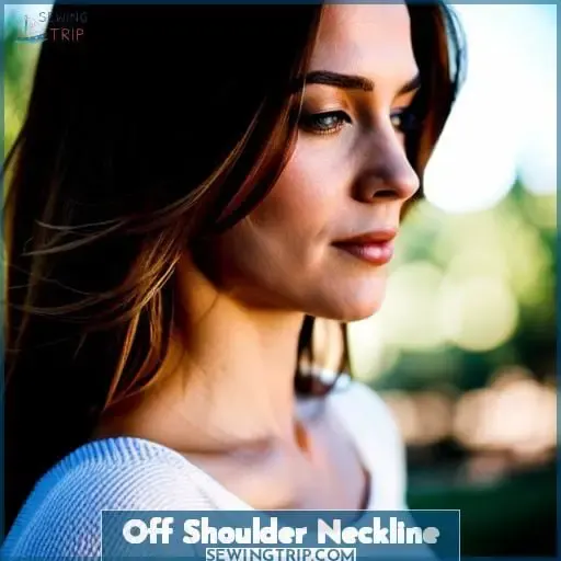 Off Shoulder Neckline