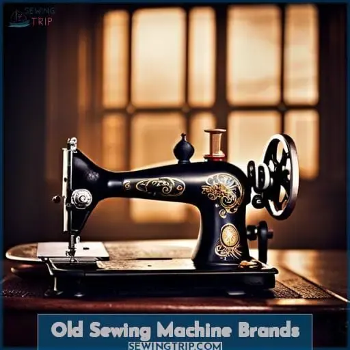 Old Sewing Machine Brands