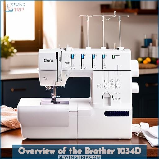 Overview of the Brother 1034D Overview of the Brother 1034D