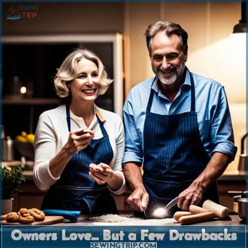 Owners Love... But a Few Drawbacks Owners Love... But a Few Drawbacks