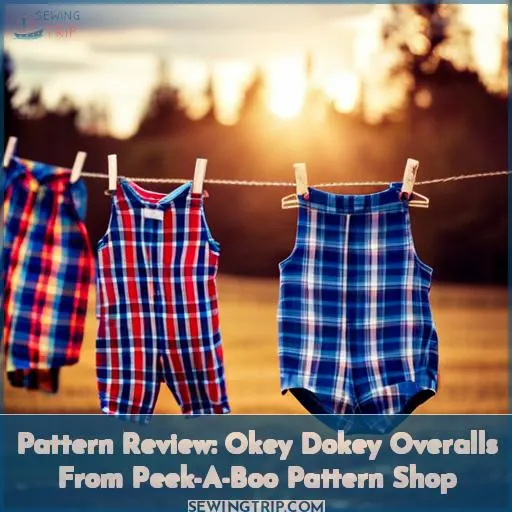 pattern review okey dokey overalls from peek a boo pattern shop