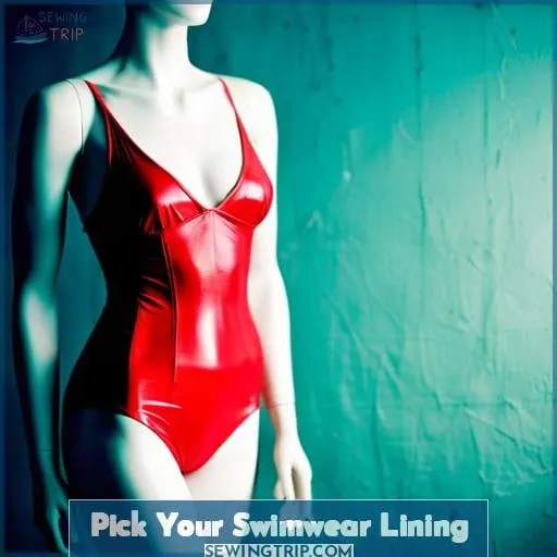 Pick Your Swimwear Lining