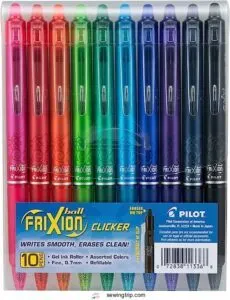 Pilot, FriXion Clicker Erasable Gel