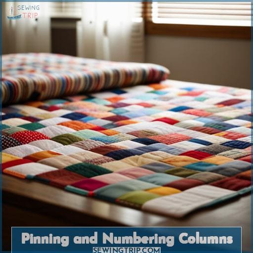 Pinning and Numbering Columns