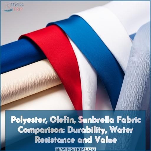 Polyester, Olefin, Sunbrella Fabric Comparison: Durability, Water ...