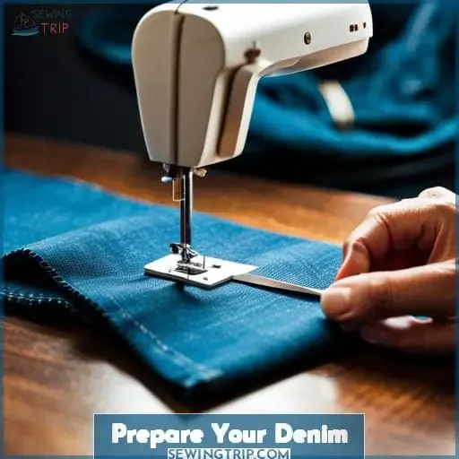 Prepare Your Denim