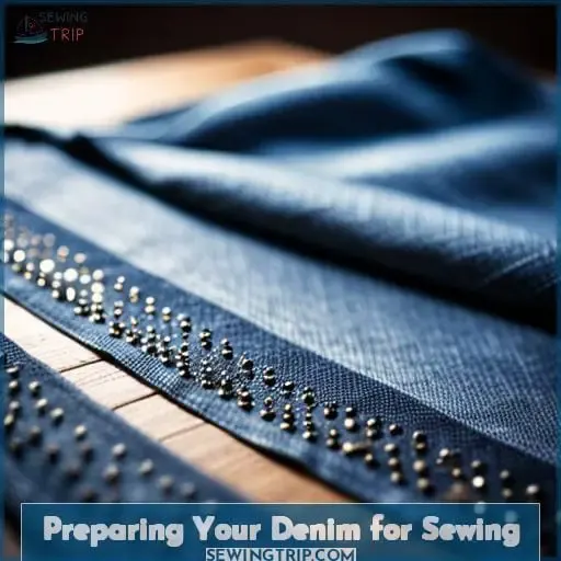 Preparing Your Denim for Sewing