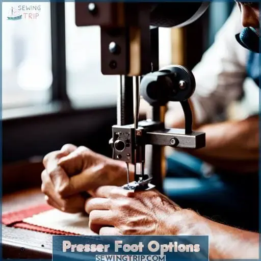 Presser Foot Options