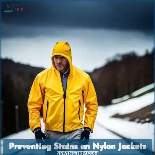 Preventing Stains on Nylon Jackets