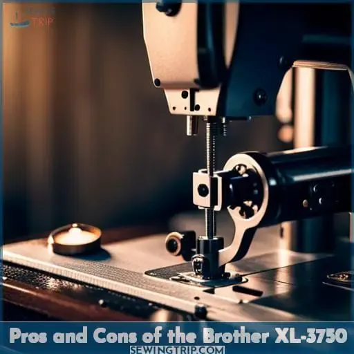 Pros and Cons of the Brother XL-3750