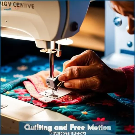 Quilting and Free Motion
