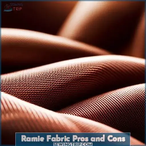 Ramie Fabric Pros and Cons