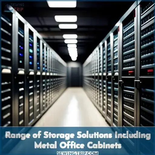 Range of Storage Solutions Including Metal Office Cabinets