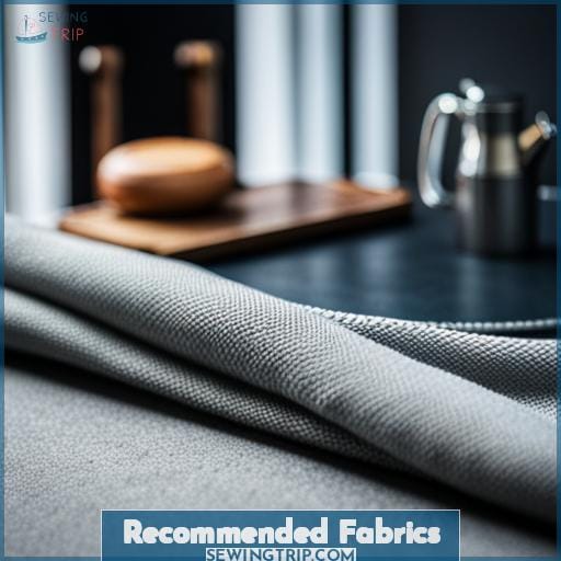 Recommended Fabrics Recommended Fabrics