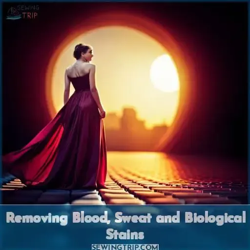 Removing Blood, Sweat and Biological Stains