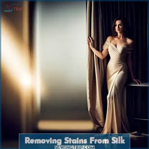 Removing Stains From Silk