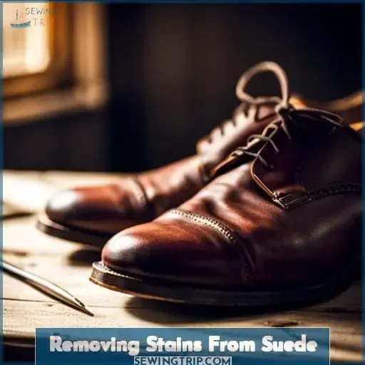 Removing Stains From Suede