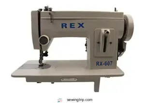 REX Portable Walking-Foot Sewing Machine.