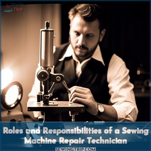 Roles and Responsibilities of a Sewing Machine Repair Technician