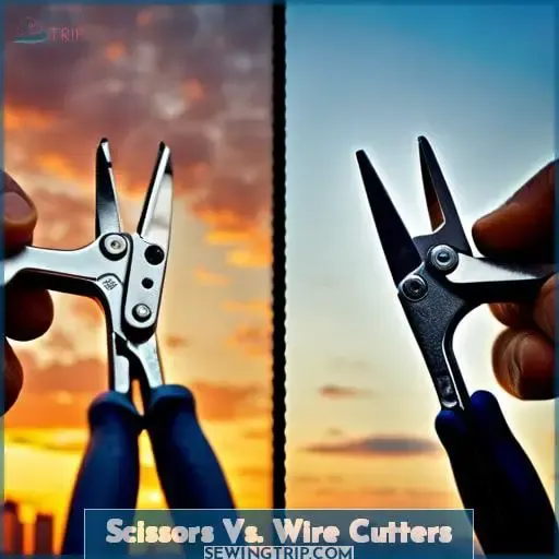 Scissors Vs. Wire Cutters