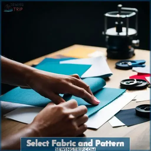 Select Fabric and Pattern