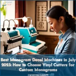selecting the best monogram decal machine