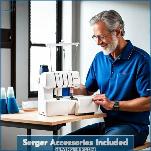 Serger Accessories Included