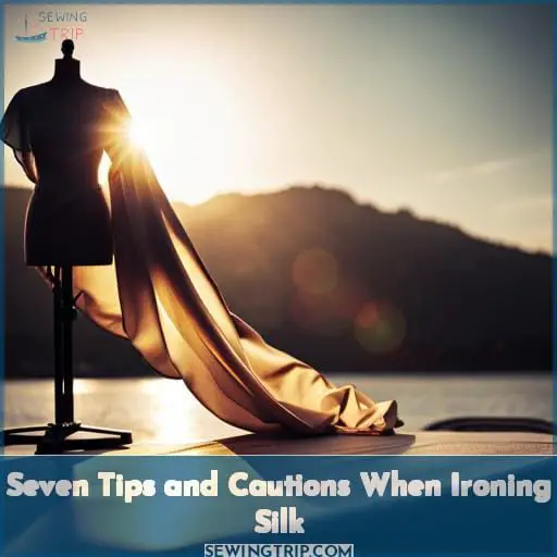 Seven Tips and Cautions When Ironing Silk