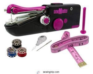 9 Best Handheld Sewing Machines Reviewed (2025 Buyer's Guide) 6 Sew Mighty Handheld Sewing Machine B07P6Y2B8M