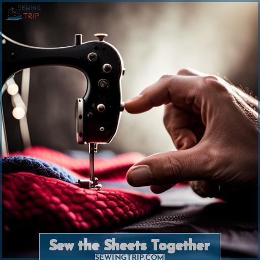 Sew the Sheets Together Sew the Sheets Together