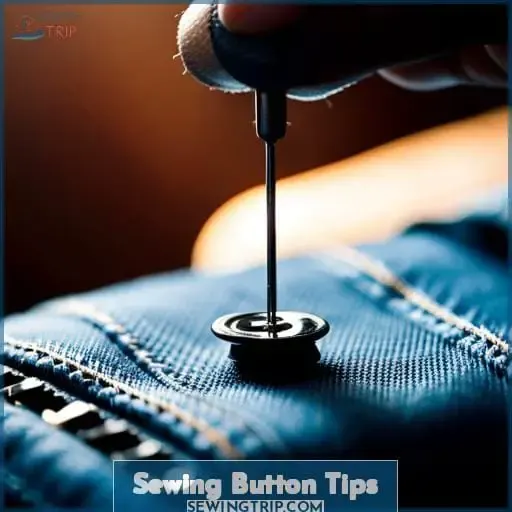 Sewing Button Tips