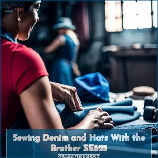 Sewing Denim and Hats With the Brother SE625