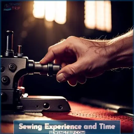 Sewing Experience and Time