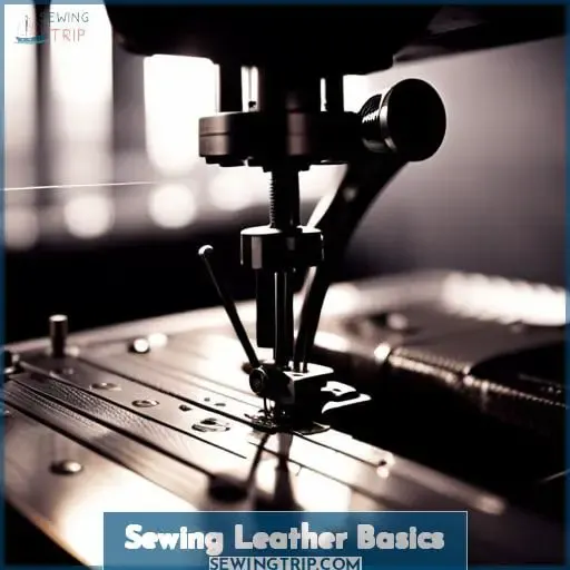 Sewing Leather Basics