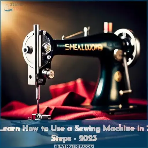 sewing machine how to use