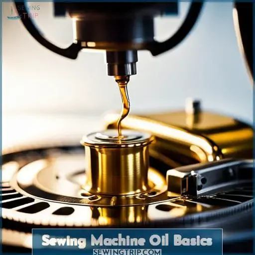 Sewing Machine Oil Basics