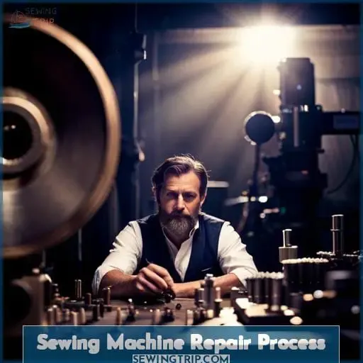 Sewing Machine Repair Process
