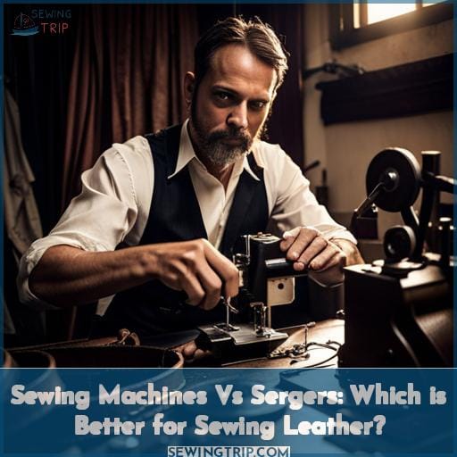 Sewing Machines Vs Sergers: Which is Better for Sewing Leather? Sewing Machines Vs Sergers: Which is Better for Sewing Leather?