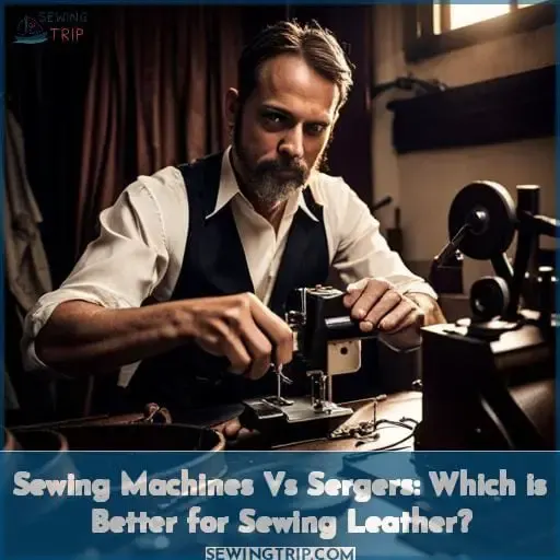 Sewing Machines Vs Sergers: Which is Better for Sewing Leather?