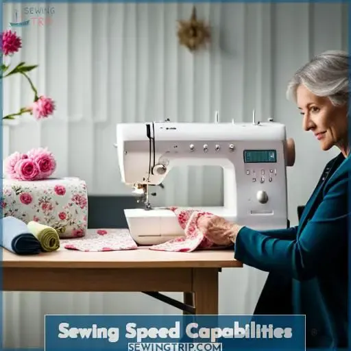 Sewing Speed Capabilities