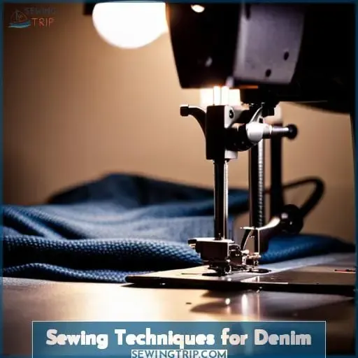 Sewing Techniques for Denim