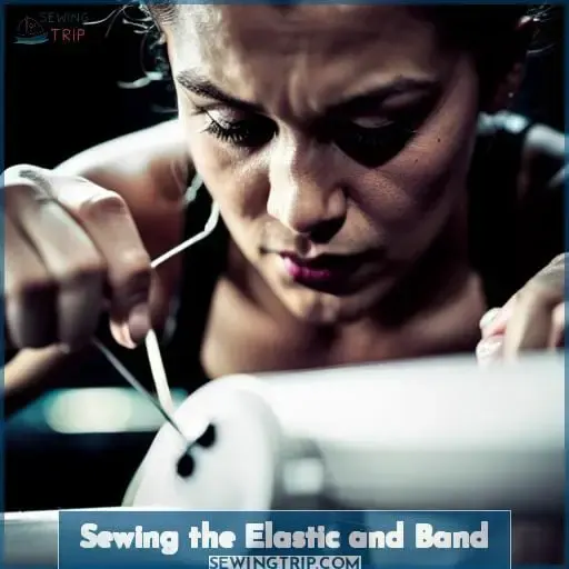 Sewing the Elastic and Band