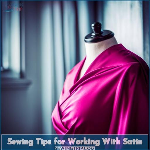 Sewing Tips for Working With Satin