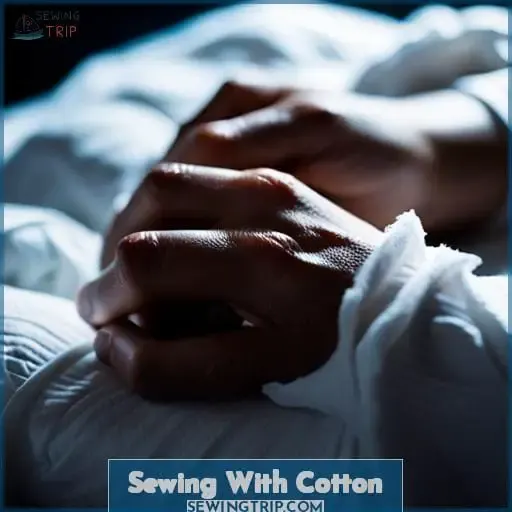 Sewing With Cotton