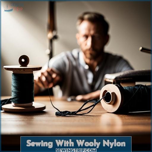 Sewing With Wooly Nylon Sewing With Wooly Nylon