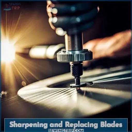 Sharpening and Replacing Blades