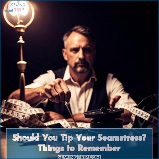 Should You Tip Your Seamstress? Things to Remember Should You Tip Your Seamstress? Things to Remember