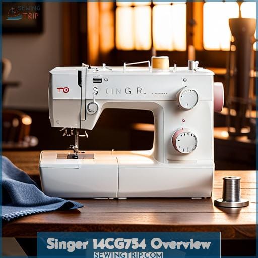 Singer 14CG754 Overview Singer 14CG754 Overview