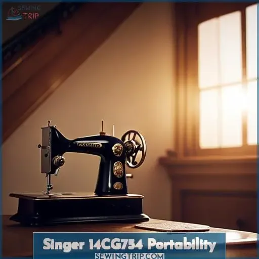 Singer 14CG754 Portability