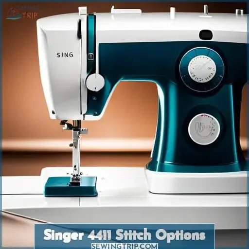 Singer 4411 Stitch Options